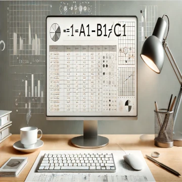 excel divide by formula