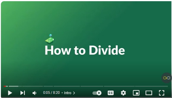 video thumbnail about how to divide in excel