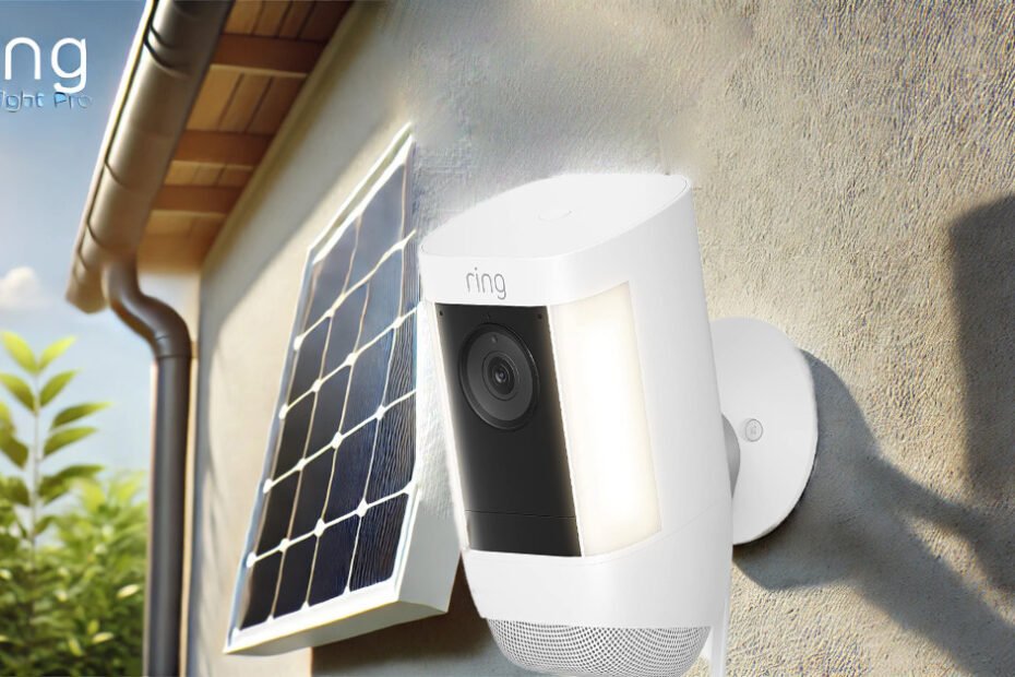 ring spotlight cam pro modern security camera